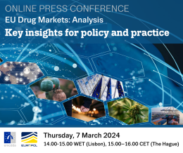 Online press conference EU Drug Markets Report